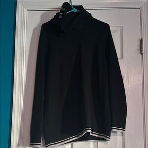 Lululemon Black Hoodie with White Logo